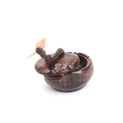 شکلات خوری‎ ‎چوبی‎ سایز‎ ‎14‎ cm‎‎ ‎‎رنگ‎ ‎قهوه ای‎ ‎‎طرح‎ ‎پرنده‎ ‎ ‎‎‎‎